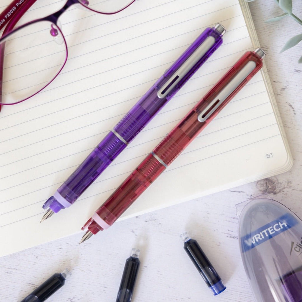 Clictek Retractable Fountain Pens - Writech