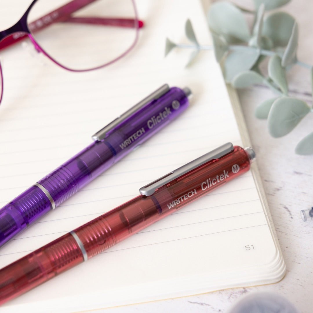 Clictek Retractable Fountain Pens - Writech