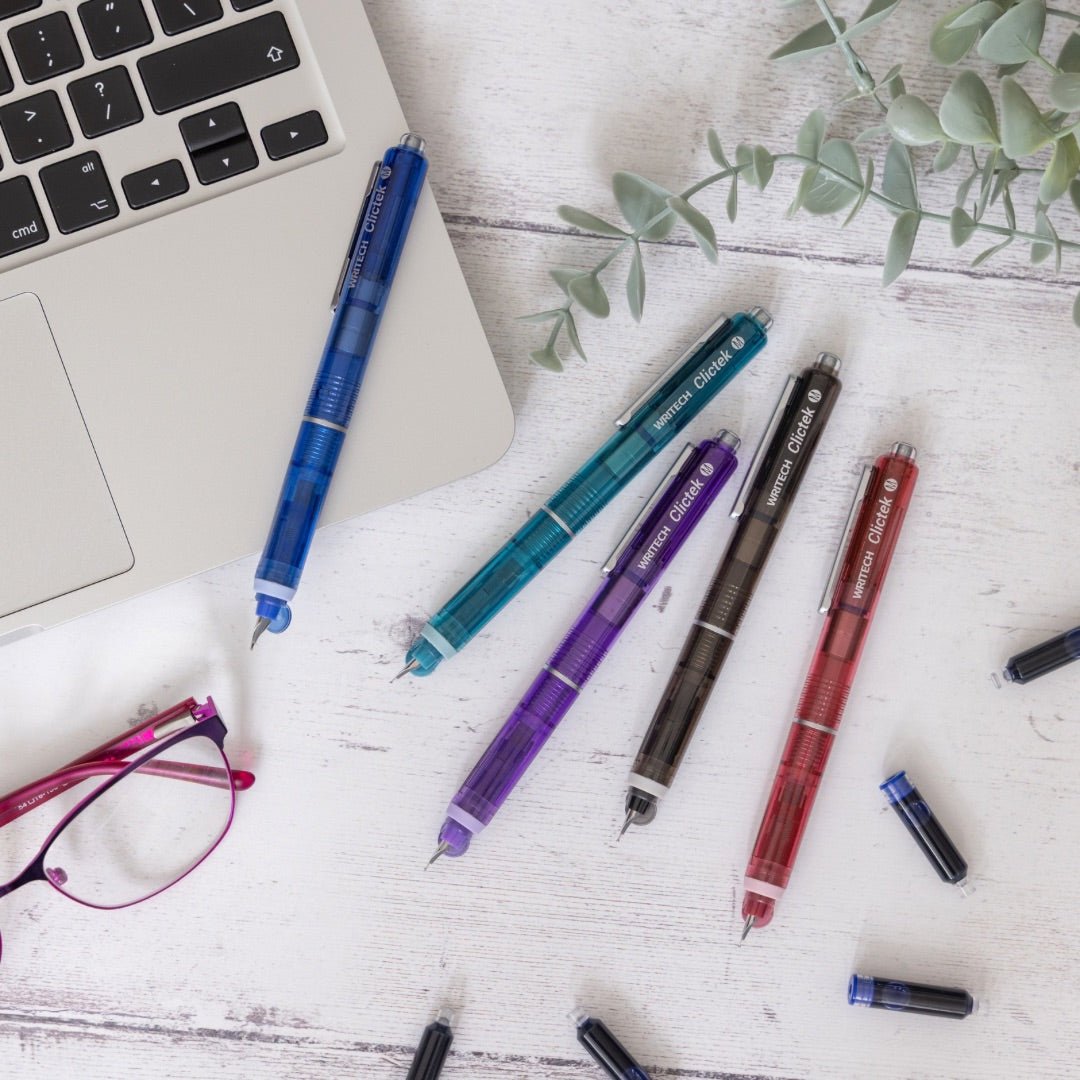 Clictek Retractable Fountain Pens - Writech