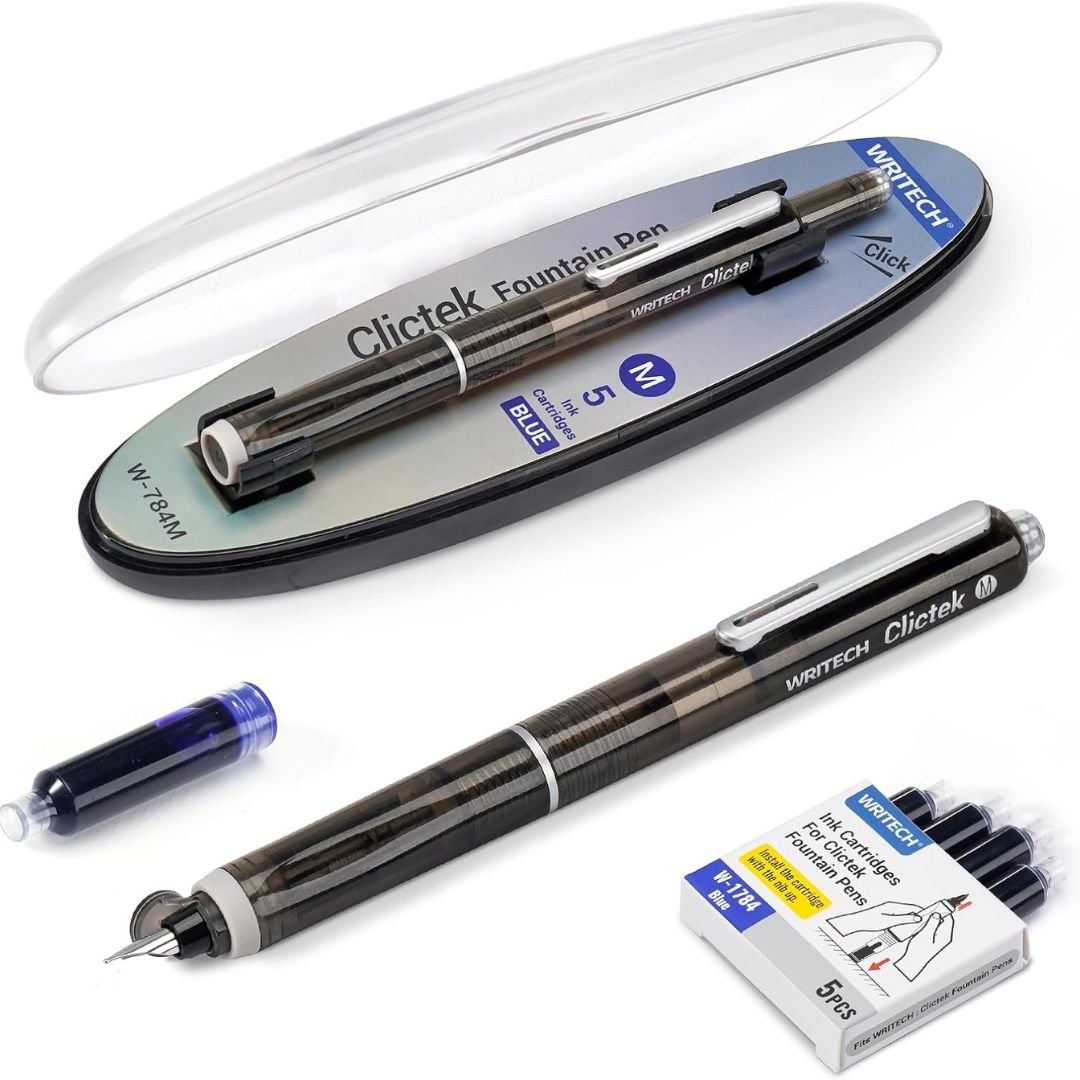 Clictek Retractable Fountain Pens - Writech