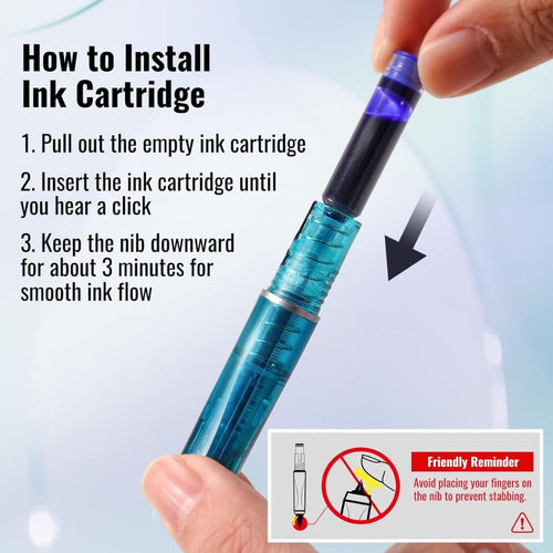 Clictek Retractable Fountain Pens - Writech