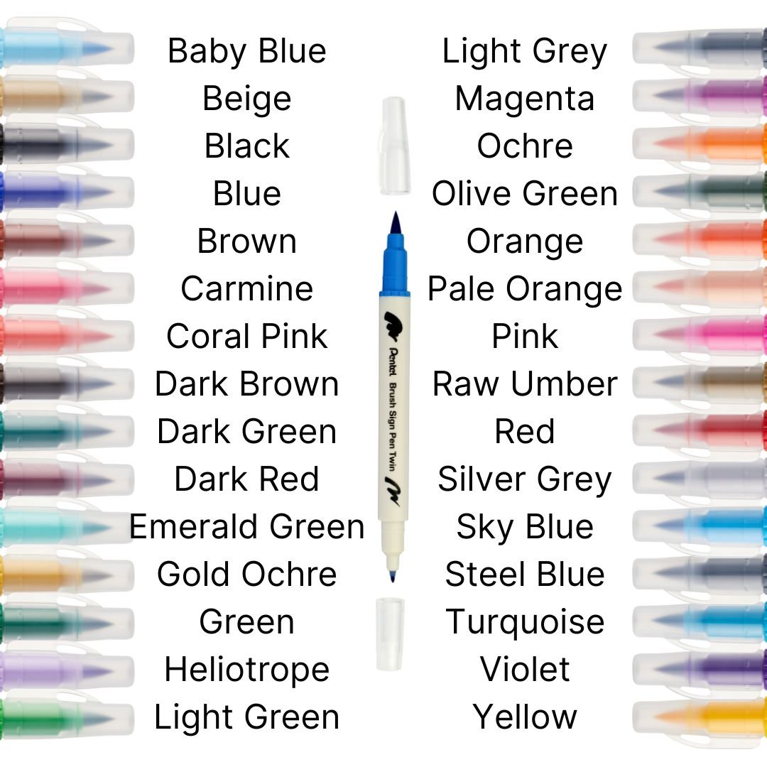 Pentel Brush Sign Pen