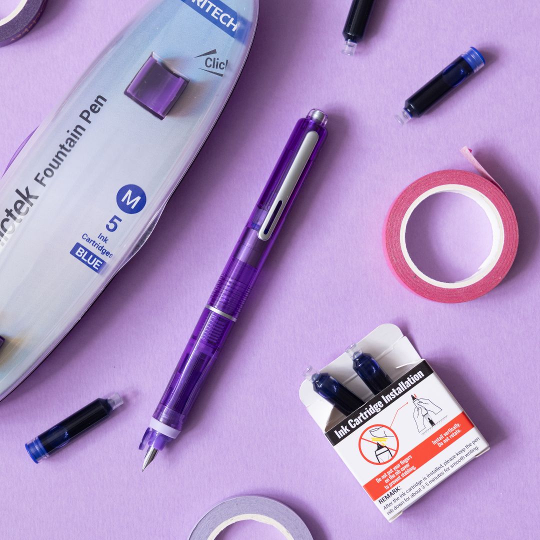 Clictek Retractable Fountain Pens - Writech