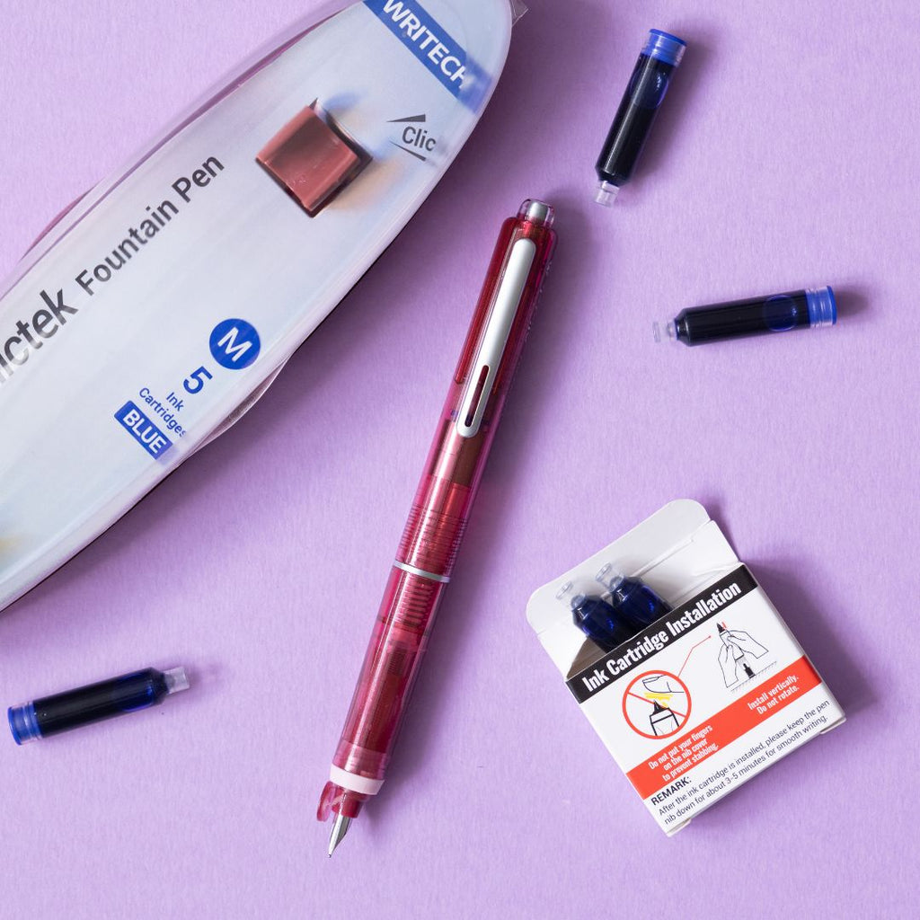 Clictek Retractable Fountain Pens - Writech