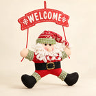 Santa Welcome Door Hanger — Alternate view