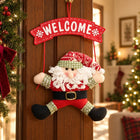 Santa Welcome Door Hanger — Holiday styling