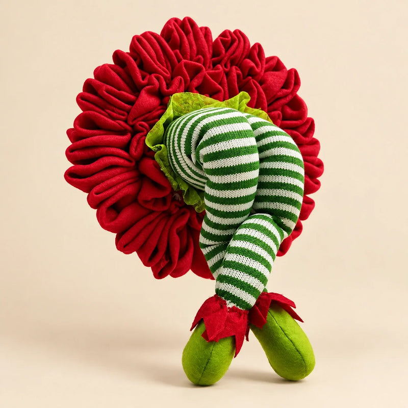 Elf Legs Christmas Wreath — Beige studio