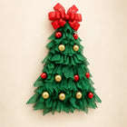 Felt Christmas Tree Door Hanger — Alternate view