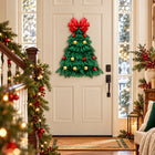 Felt Christmas Tree Door Hanger — Christmas room styling