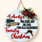 Jolliest Bunch Wooden Sign — C White