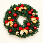 Festive Christmas Wreath — Style3