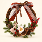 Festive Christmas Wreath — Style13