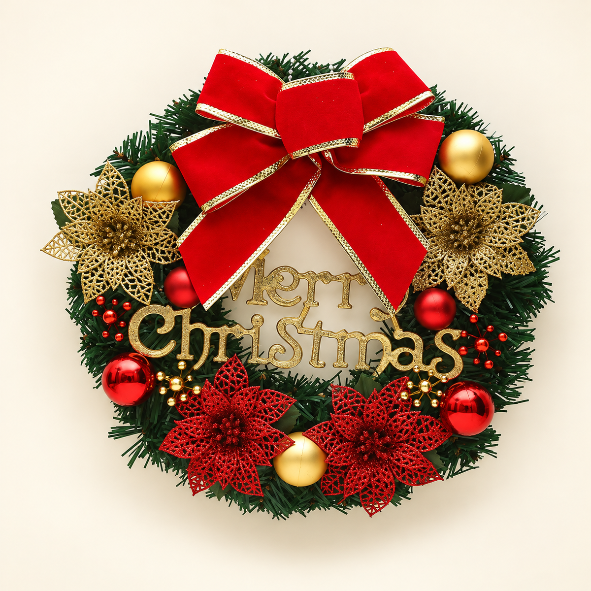 Christmas Window & Door Wreath — Style1