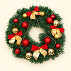 Christmas Window & Door Wreath — Style3