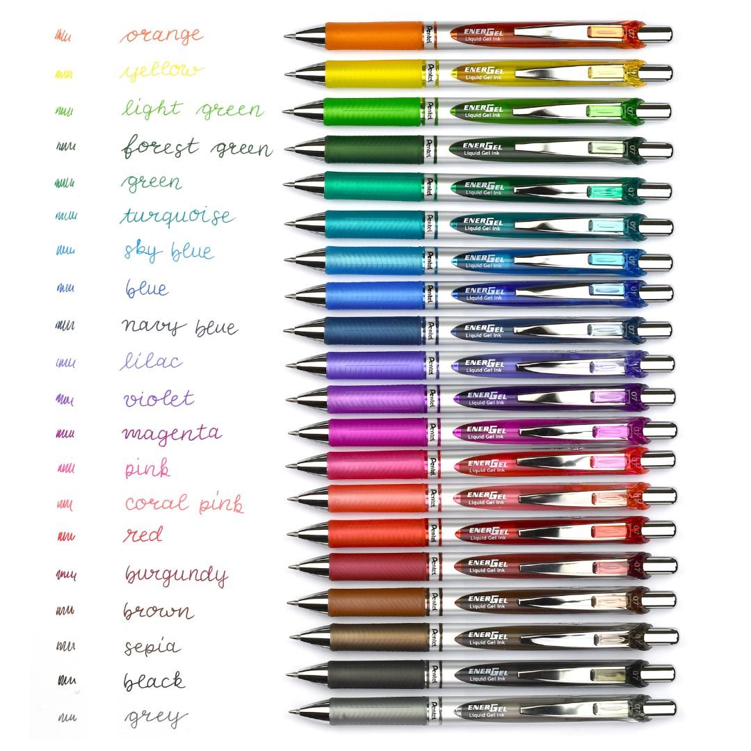 Pentel EnerGel Retractable Pen 0.7mm